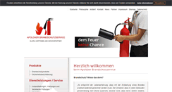 Desktop Screenshot of brandschutz-jena.de